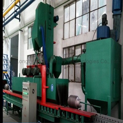 LPG Gas Cylinder Manufacturing Equipments Body Production Line Shot Blasting Machine