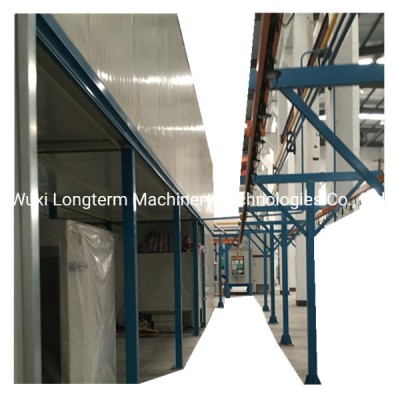 High Performance Painting Robot (Arm) Powder Coating Spray Booth / Powder Coating Spray Booth for Die Casting Aluminum Car Wheel Hub